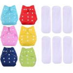 Washable Cloth Baby Diaper with 1 Pad 3 Layer - Image 4