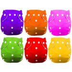 Washable Cloth Baby Diaper with 1 Pad 3 Layer