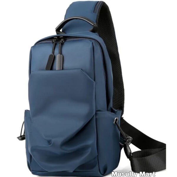 crossbody-bag-blue-1 Leather Crossbody Bag - Image 1