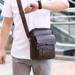 Leather Side Cross Bag - Image 3