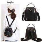 Printed Mini Backpack for Women - Image 5