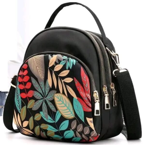 Printed Mini Backpack for Women - Image 2