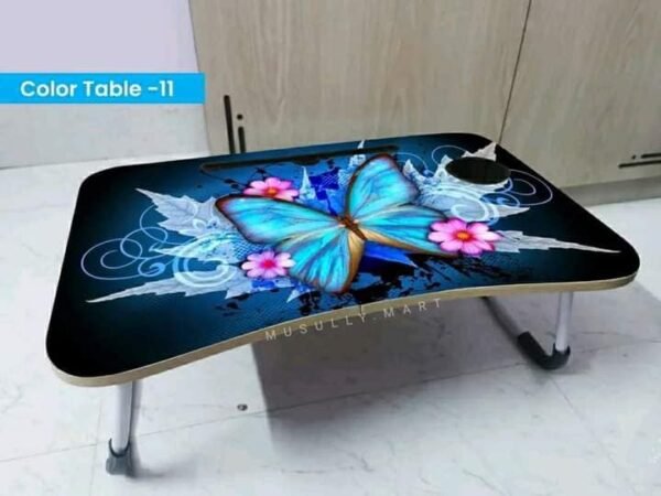 Printed Color Portable and Foldable Laptop Table - Image 12