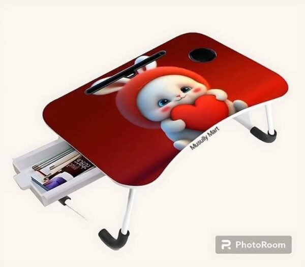Printed Color Portable and Foldable Laptop Table - Image 11