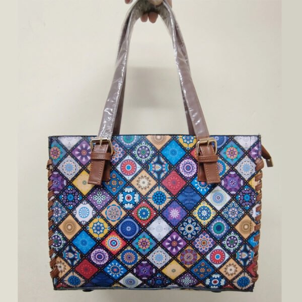 Leather Fashionable Side Bag Big Size for Girls - Image 1